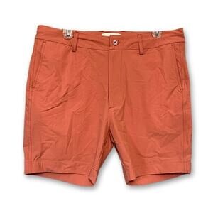 Create Unison Bermuda Shorts Convenient Zip Drawstring Closure Pink Men's M NWOT